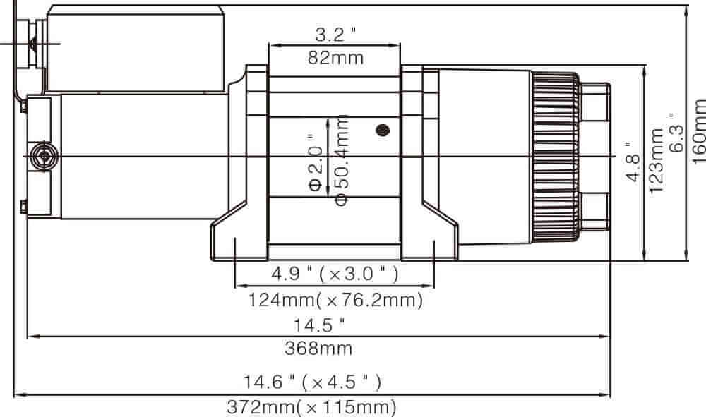 Схема лебедки EWT3500A